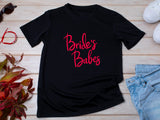 Bride’s Babes Shirt – Bridesmaid Wedding T-Shirt – Bachelorette Party Matching Tee – Bridal Party Gift – Team Bride Shirt