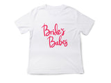 Bride’s Babes Shirt – Bridesmaid Wedding T-Shirt – Bachelorette Party Matching Tee – Bridal Party Gift – Team Bride Shirt