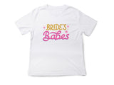 Bride’s Babes Pink Shirt – Bridesmaid T-Shirt – Bachelorette Party Matching Tee – Bridal Shower Outfit – Team Bride Shirt