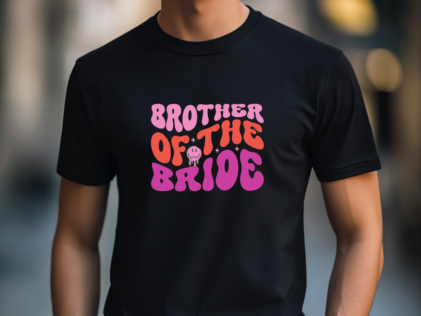 Brother of the Bride Wedding T-Shirt – Funny Matching Tee for Groomsmen or Family