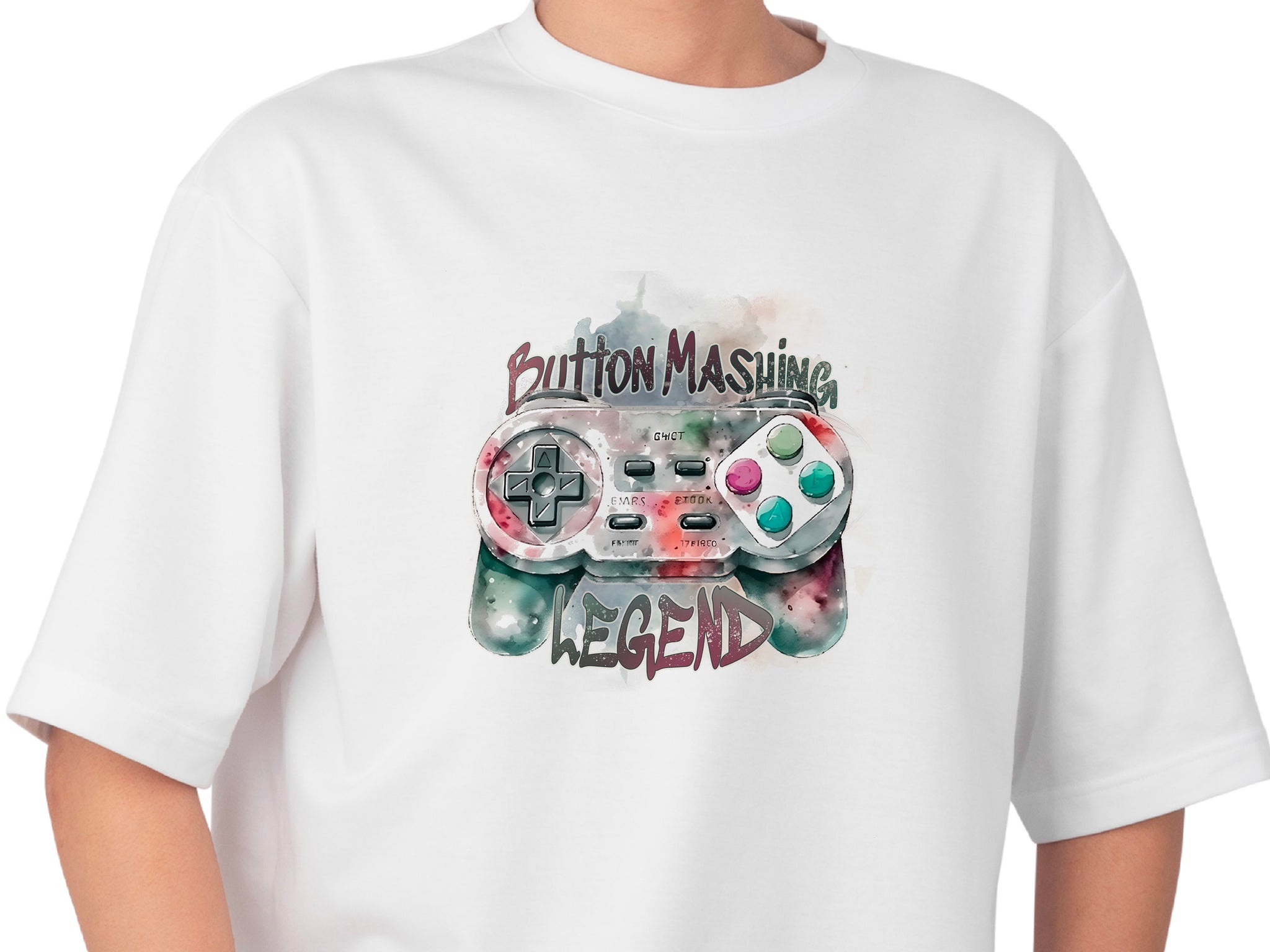 Button Mashing Legend Shirt – Funny Gamer Dad T-Shirt – Joystick Retro Gaming Tee – Fathers Day Gift – Video Game Gift for Him