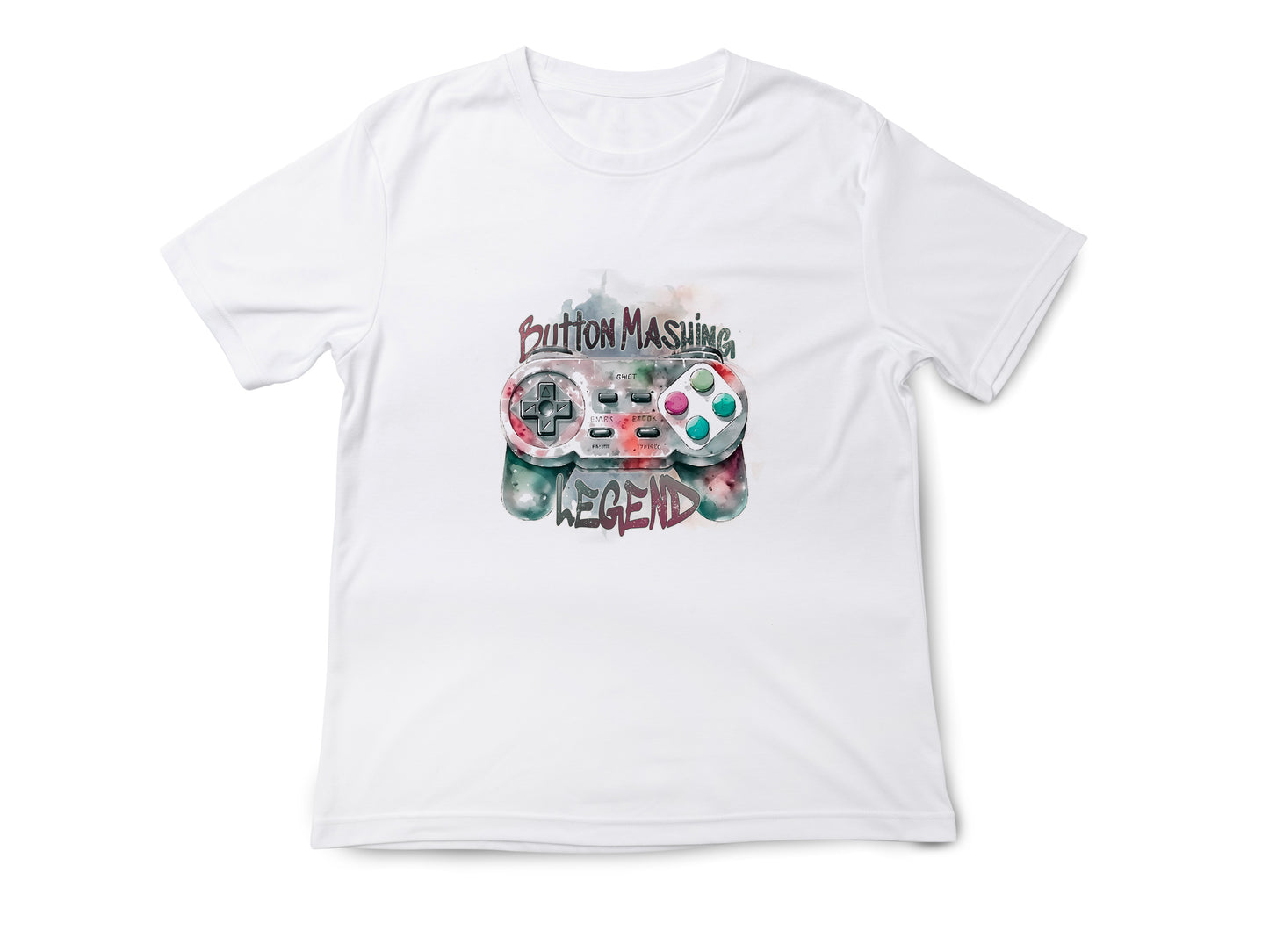 Button Mashing Legend Shirt – Funny Gamer Dad T-Shirt – Joystick Retro Gaming Tee – Fathers Day Gift – Video Game Gift for Him
