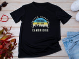 Cambridge Est. 1209 T-Shirt – Vintage United Kingdom Tee – Retro UK City Shirt – British Heritage Gift – Unisex England Top