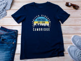 Cambridge Est. 1209 T-Shirt – Vintage United Kingdom Tee – Retro UK City Shirt – British Heritage Gift – Unisex England Top