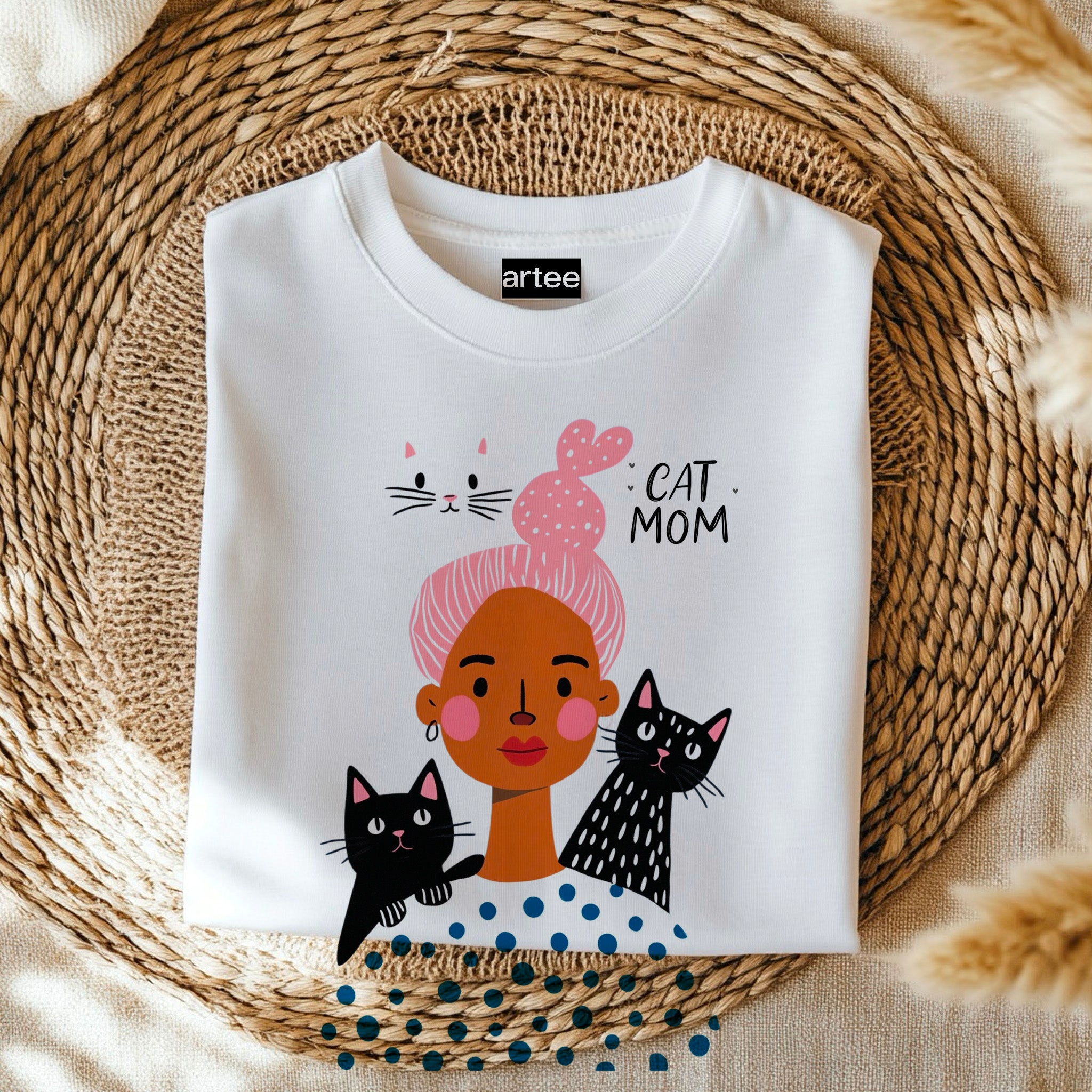 Cat mom three cats Shirt, Gift For Cat Mom, Cat Gift For Mothers Day, Cat Mama Shirts, Cat Lover Shirt, New Cat Mom Shirt, Fur Mama