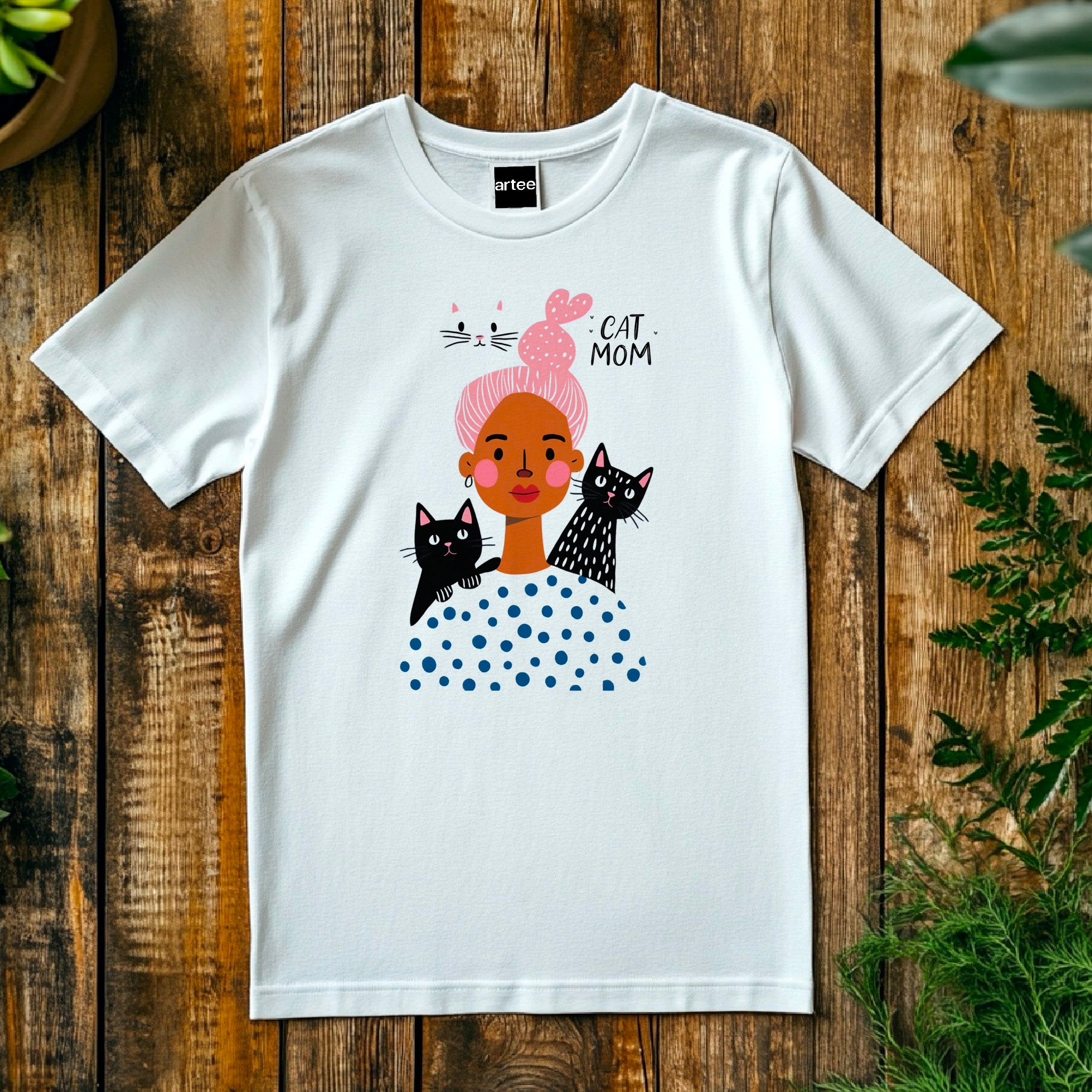 Cat mom three cats Shirt, Gift For Cat Mom, Cat Gift For Mothers Day, Cat Mama Shirts, Cat Lover Shirt, New Cat Mom Shirt, Fur Mama