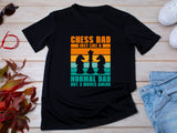 Chess Dad Just Like a Normal Dad But 3 Moves Ahead Shirt, Chess Lover Gift, Funny Dad T-Shirt, Chess Enthusiast Tee