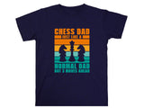 Chess Dad Just Like a Normal Dad But 3 Moves Ahead Shirt, Chess Lover Gift, Funny Dad T-Shirt, Chess Enthusiast Tee