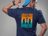 Chess Dad Just Like a Normal Dad But 3 Moves Ahead Shirt, Chess Lover Gift, Funny Dad T-Shirt, Chess Enthusiast Tee