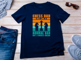 Chess Dad Just Like a Normal Dad But 3 Moves Ahead Shirt, Chess Lover Gift, Funny Dad T-Shirt, Chess Enthusiast Tee