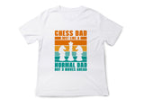 Chess Dad Just Like a Normal Dad But 3 Moves Ahead Shirt, Chess Lover Gift, Funny Dad T-Shirt, Chess Enthusiast Tee
