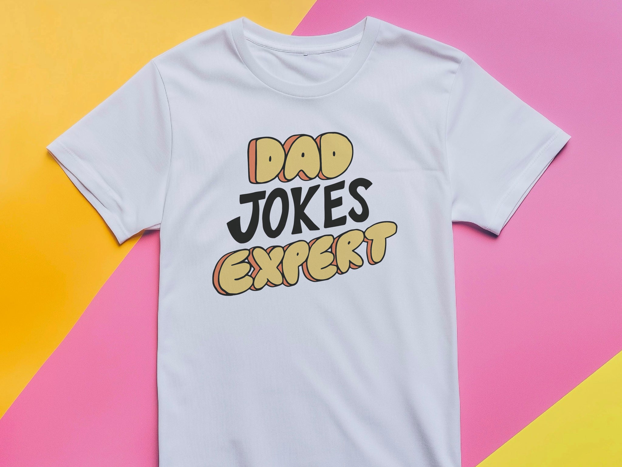 Dad Jokes Expert T-Shirt – Funny Fathers Day Gift – Pun Joke Dad Shirt – Cool Gift for Him – Dad Humor Tee – Father’s Day Present