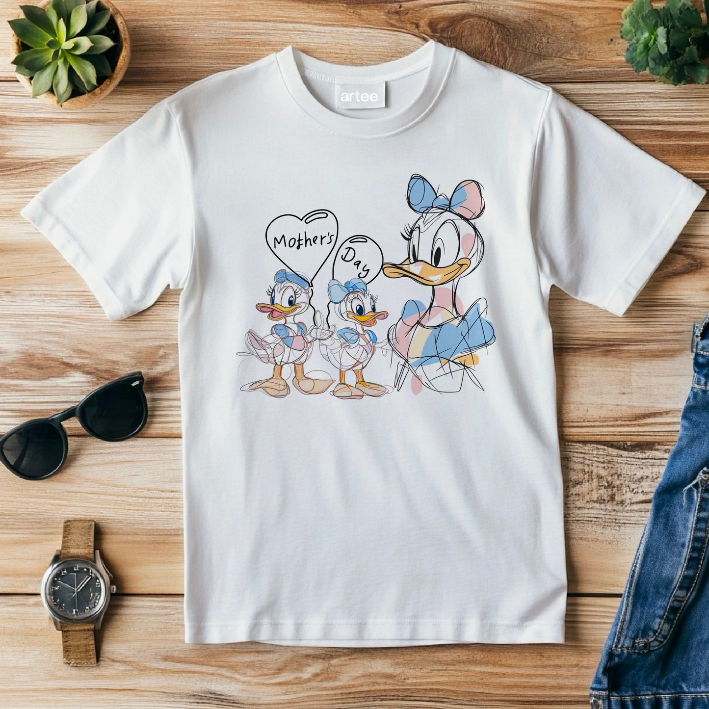 Daisy Duck disney T-shirt, Mother's Day Gift Shir, Disney Daisy Duck Best Mom T-shirt, Magic Kingdom, Disney Family Trip
