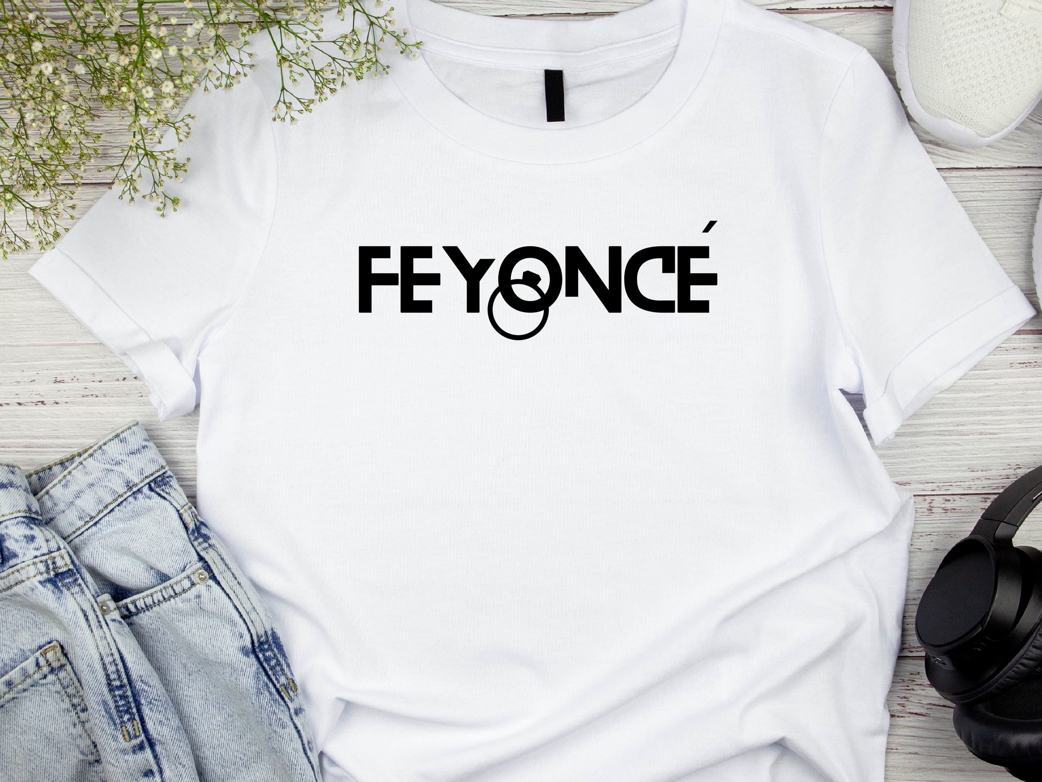 Feyoncé Bride T-Shirt – Funny Engagement Shirt – Bride to Be Tee – Bachelorette Party Gift – Wedding Planning Outfit