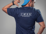 FATHER The Noble Element Shirt – Funny Science Dad Tee – Periodic Table Gift – STEM Chemistry T-Shirt – Nerdy Fathers Day Present