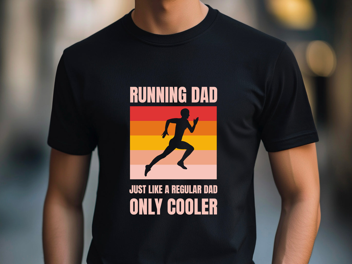 Cool Running Dad Shirt, Tank Top, Running Dad Gift, Gift For Running Dad, Fathers Day Marathon Dad, Runner Dad Tee, T-Shirt
