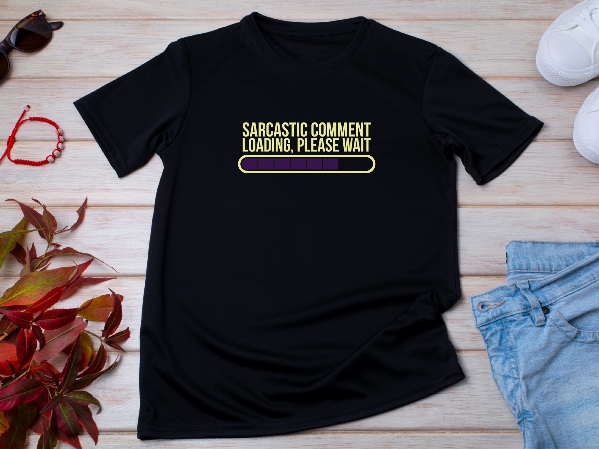 Fathers Day Sarcastic Comment Lading Please Wait, Dad Joke Loading Please Wait Shirt, Fathers Day Gifts, Sarcastic Dad Gifts, Mens T-Shirt