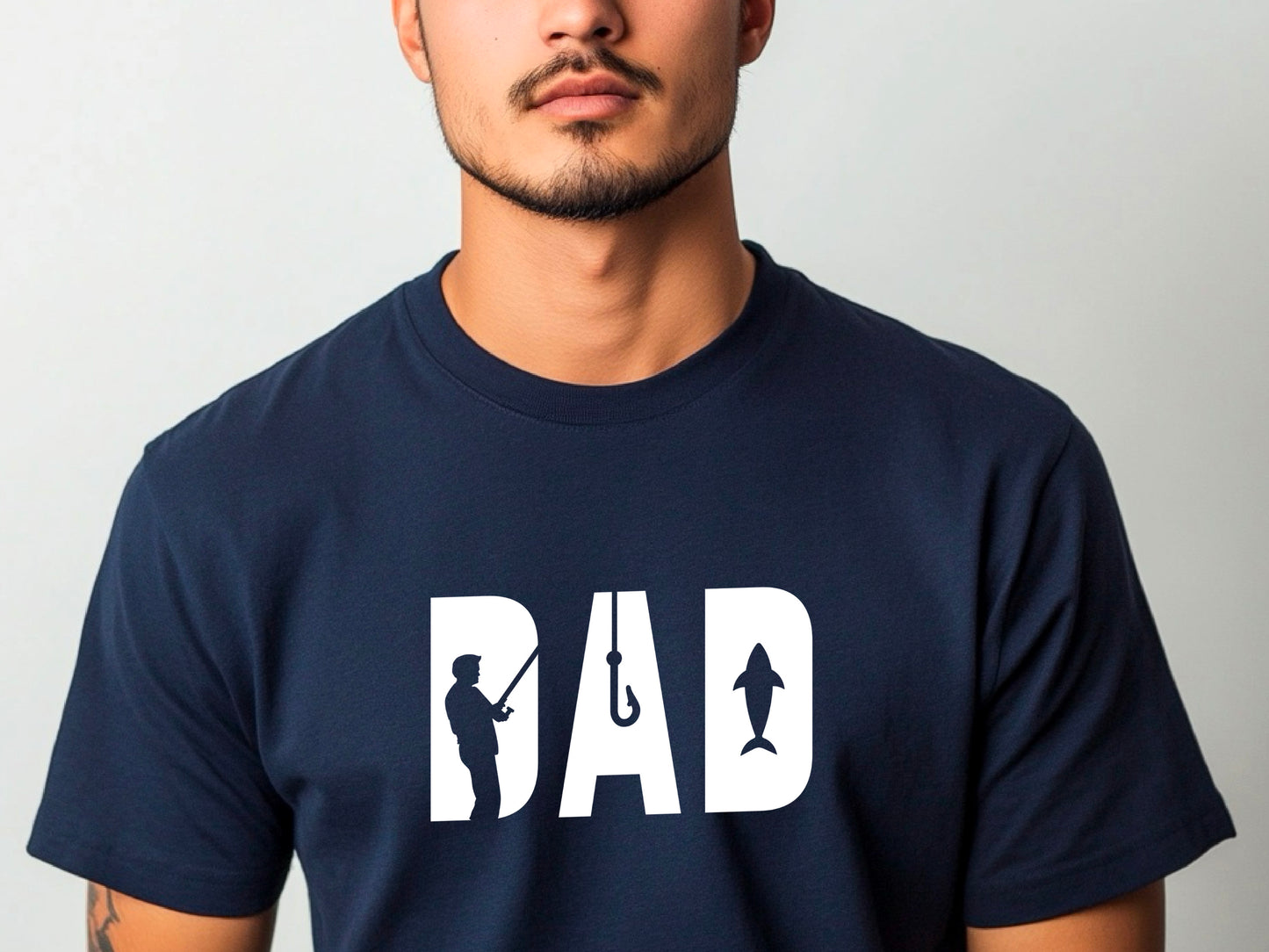 This Is My Lucky Fishing Shirt, Funny Fishing T-shirt Gift for Dad Grandad, Father's Day Birthday