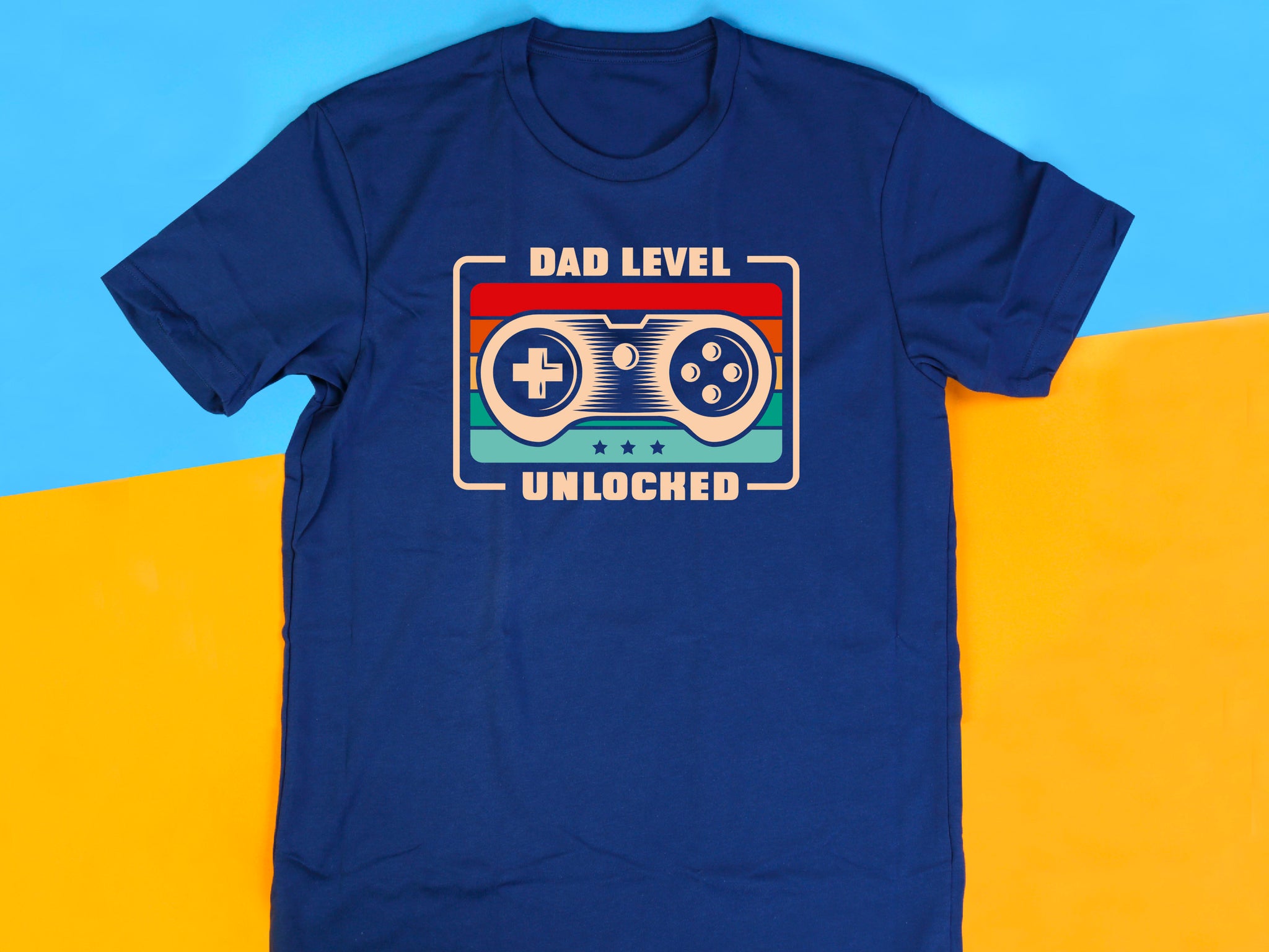 Dad Level Unlocked Gamer Svg, Funny New Dad Handheld Game Console Svg, Father's Day Png, Digital Download