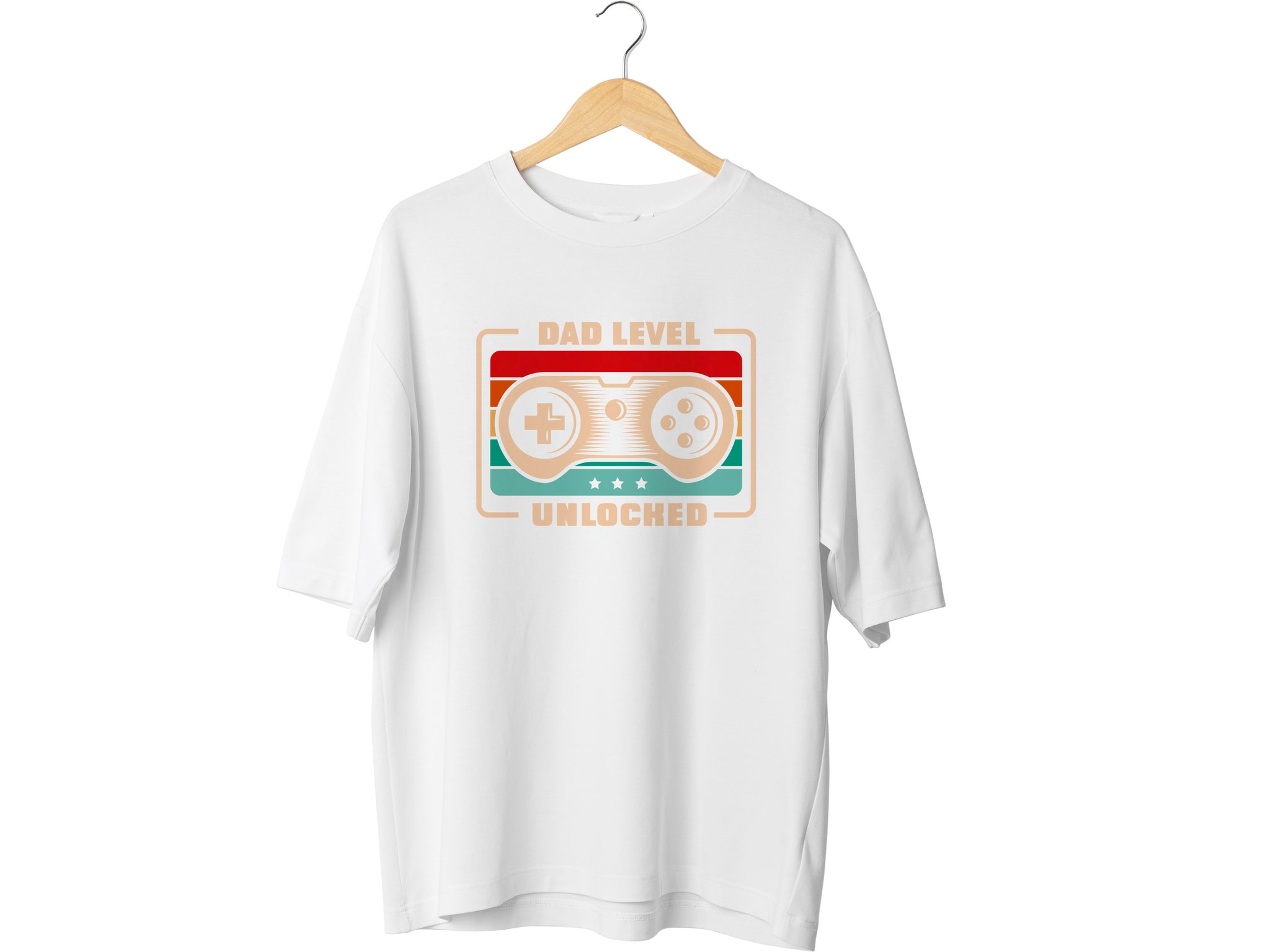 Dad Level Unlocked Gamer Svg, Funny New Dad Handheld Game Console Svg, Father's Day Png, Digital Download