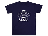 Fathers Day Most Amazing DAD – New Dad Gift from Baby – Cool Graphic Tee – First Fathers Day Present – Gift for Him