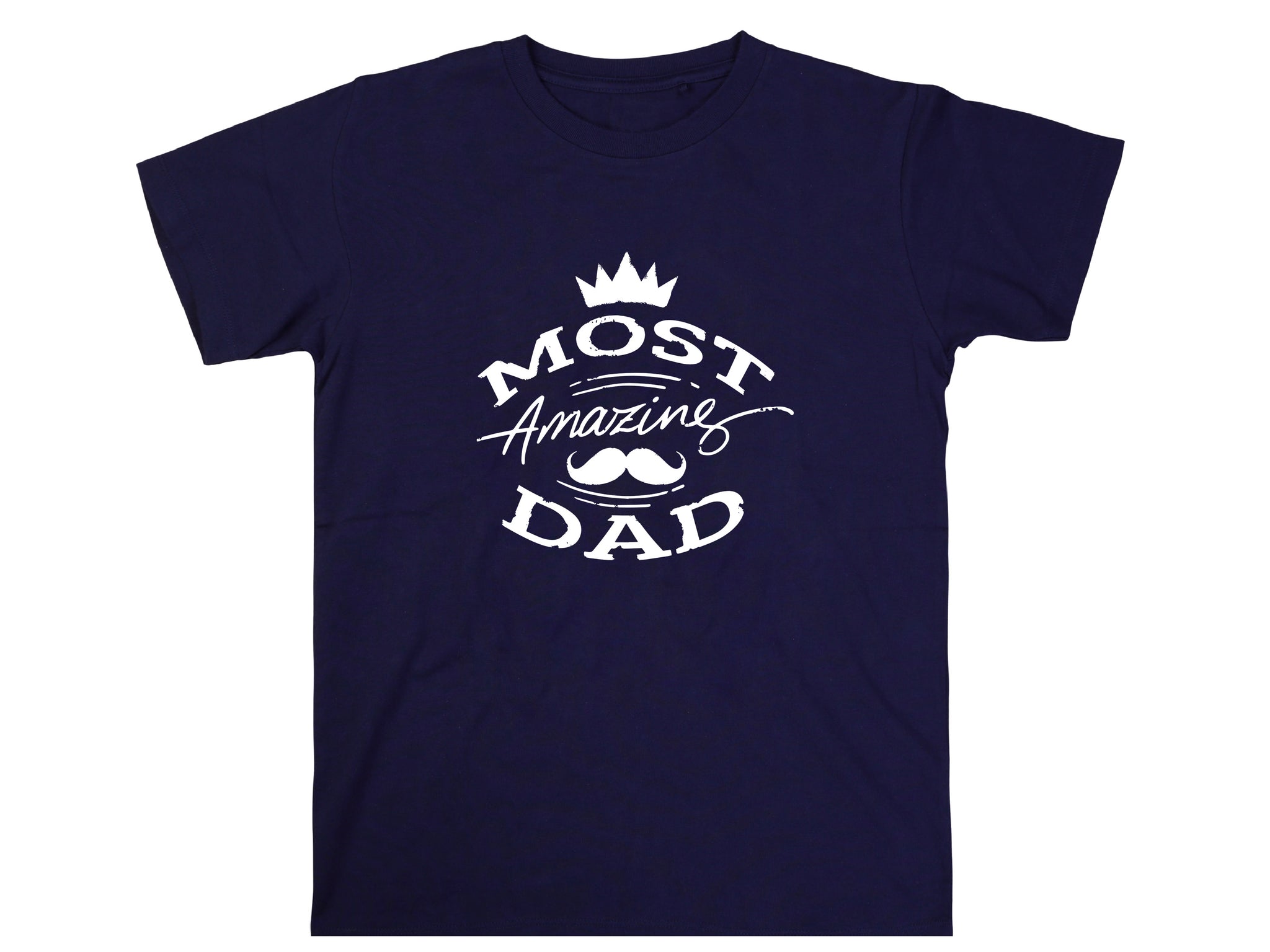 Fathers Day Most Amazing DAD – New Dad Gift from Baby – Cool Graphic Tee – First Fathers Day Present – Gift for Him