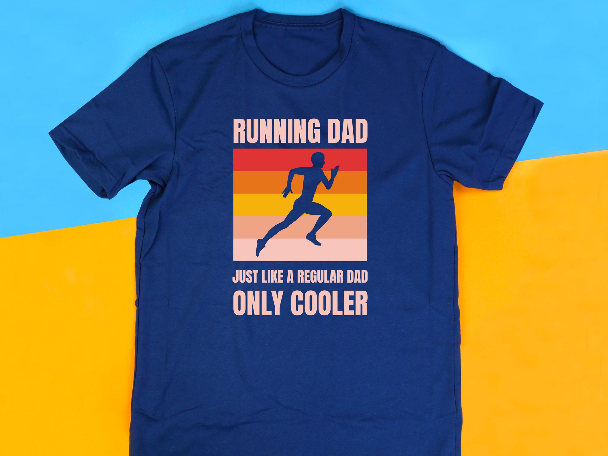 Cool Running Dad Shirt, Tank Top, Running Dad Gift, Gift For Running Dad, Fathers Day Marathon Dad, Runner Dad Tee, T-Shirt