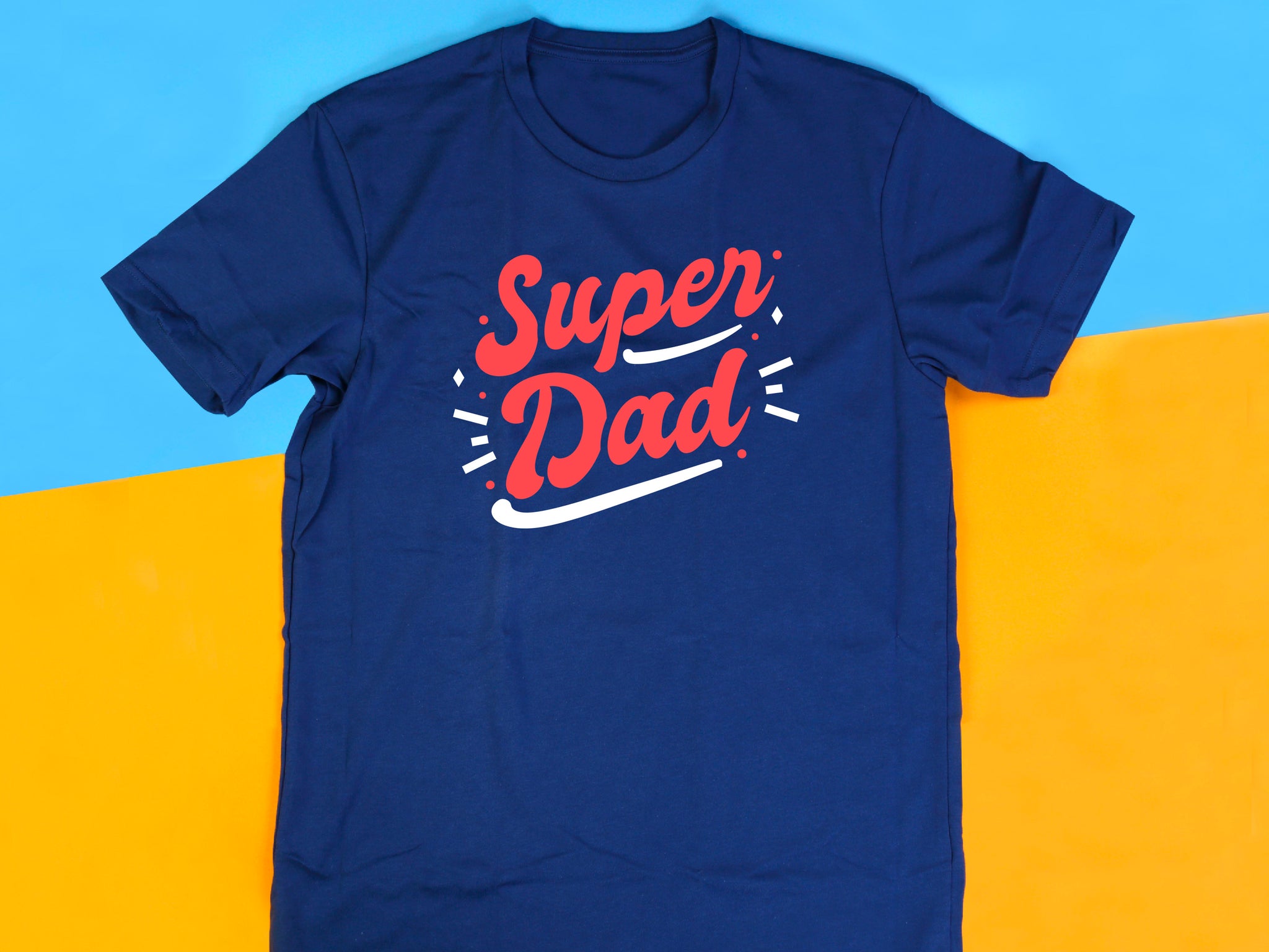 Fathers Day Super Dad T-Shirt, Christmas Gift Tee for Dad , Birthday Present for Super Dad, Real Super Dad Gift Tshirt