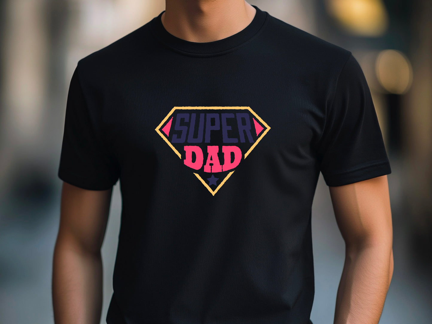 Super Dad Shirt, Fathers Day Gift Super Dad T-Shirt, Christmas Gift Tee for Dad , Birthday Present for Super Dad, Real Super Dad Gift Tshirt