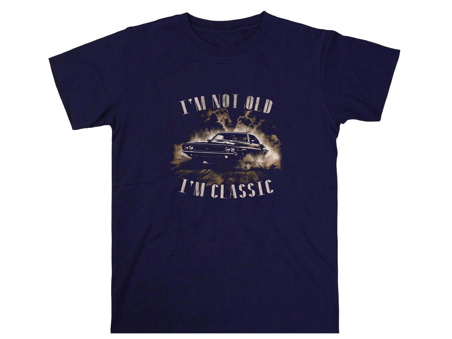 Funny Fathers Day Shirt – I'm Not Old I'm Classic – Vintage Car Dad Tee – Retro Gift for Him – Cool Car Lover Shirt