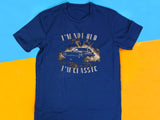Funny Fathers Day Shirt – I'm Not Old I'm Classic – Vintage Car Dad Tee – Retro Gift for Him – Cool Car Lover Shirt