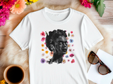 Frida Kahlo T-Shirt – Abstract Art Tee with Floral Details | Frida Fan Gift | Kahlo-Inspired Graphic Shirt | Unique Artistic T-Shirt