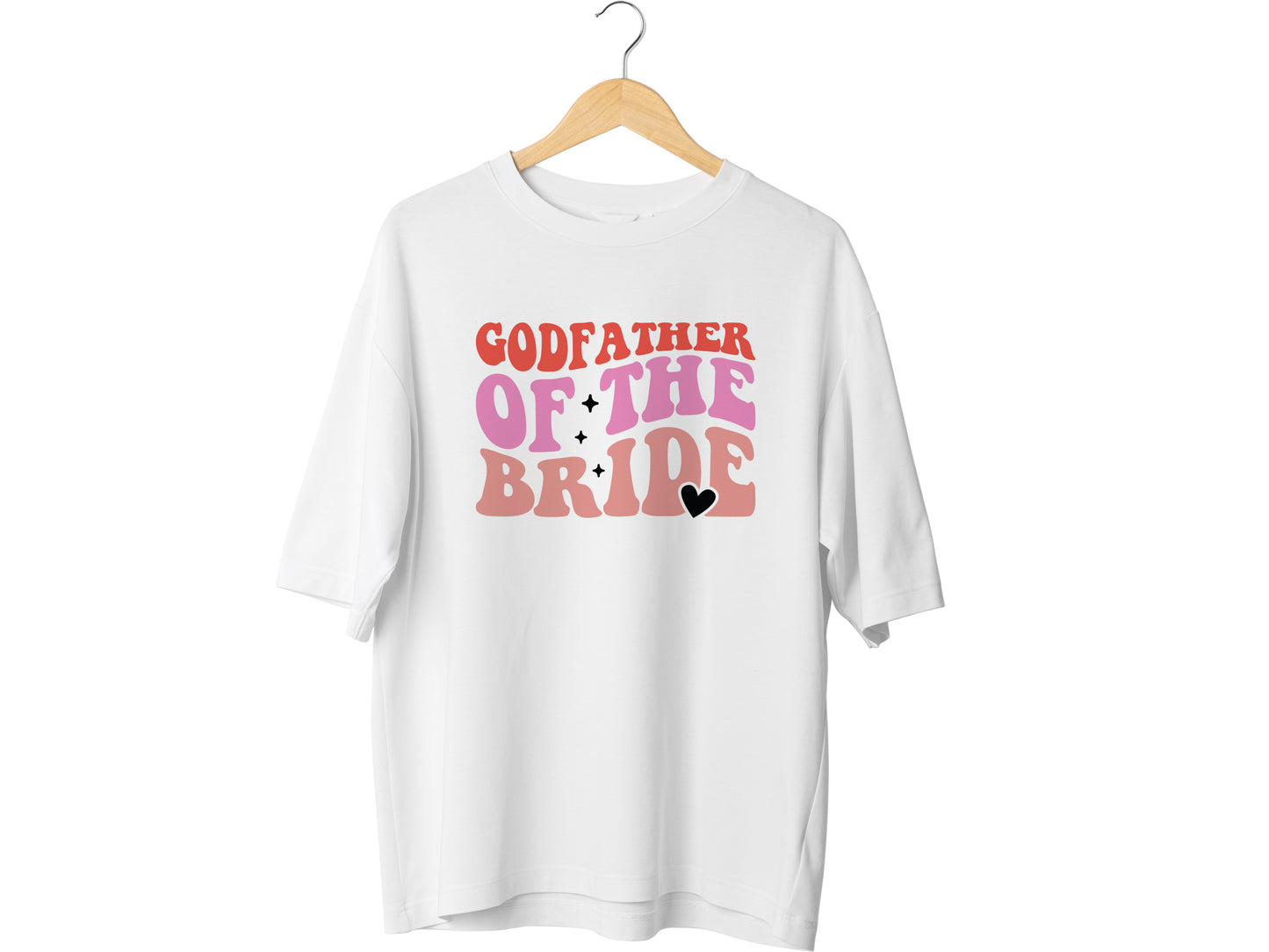 Godfather of the Bride Shirt – Wedding Party Tee – Family Matching Outfit
