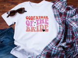 Godfather of the Bride Shirt – Wedding Party Tee – Family Matching Outfit