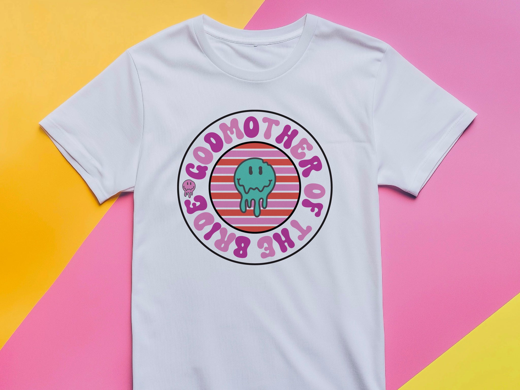 Godmother of the Bride T-Shirt – Wedding Party Tee – Bridal Crew Matching Shirt – Gift for Godmother – Bride’s Family Wedding Outfit