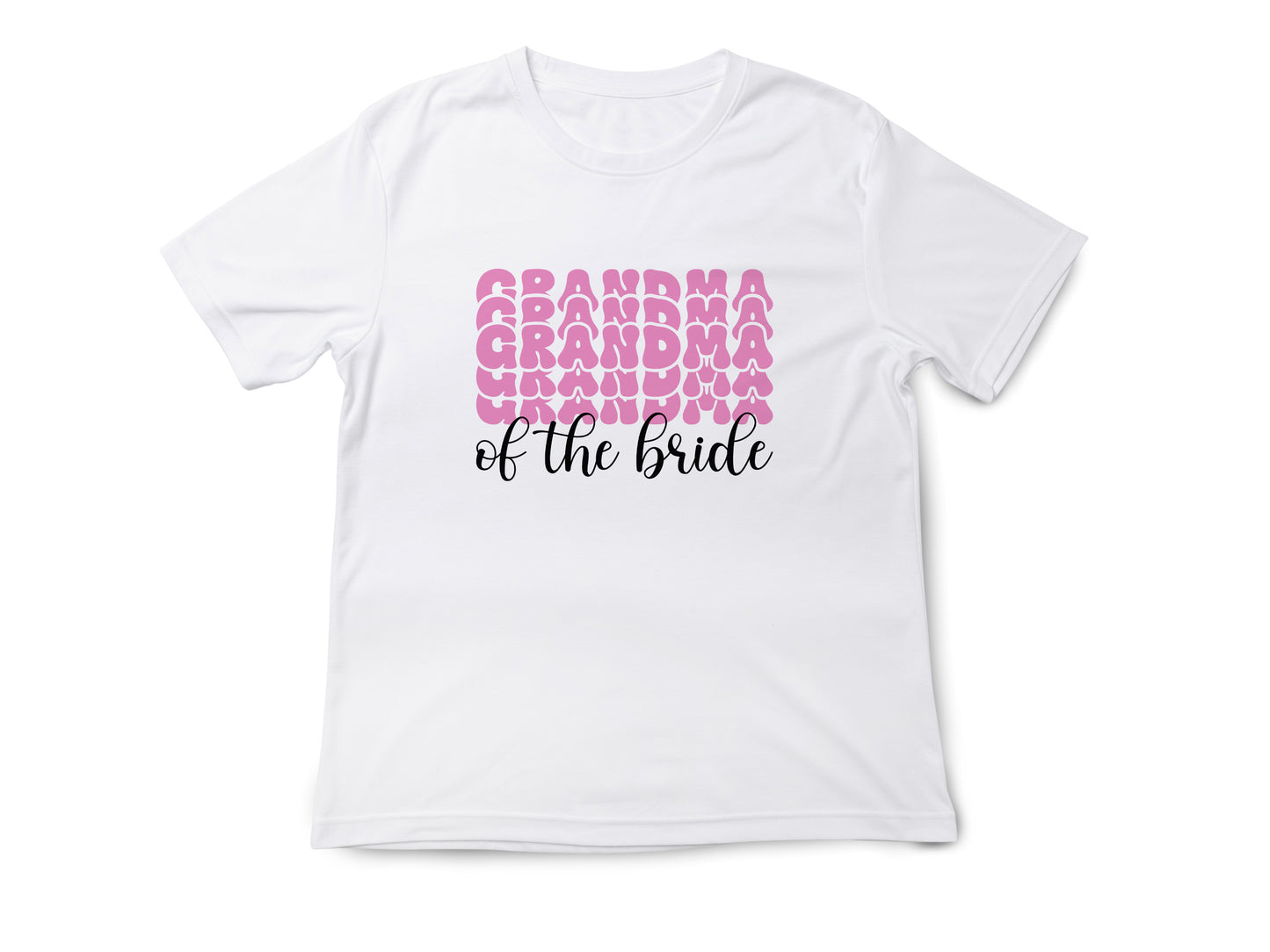 Grandma of the Bride T-Shirt – Wedding Party Shirt for Grandmother – Bridal Family Matching Tee – Gift from Bride – Wedding Day Outfit