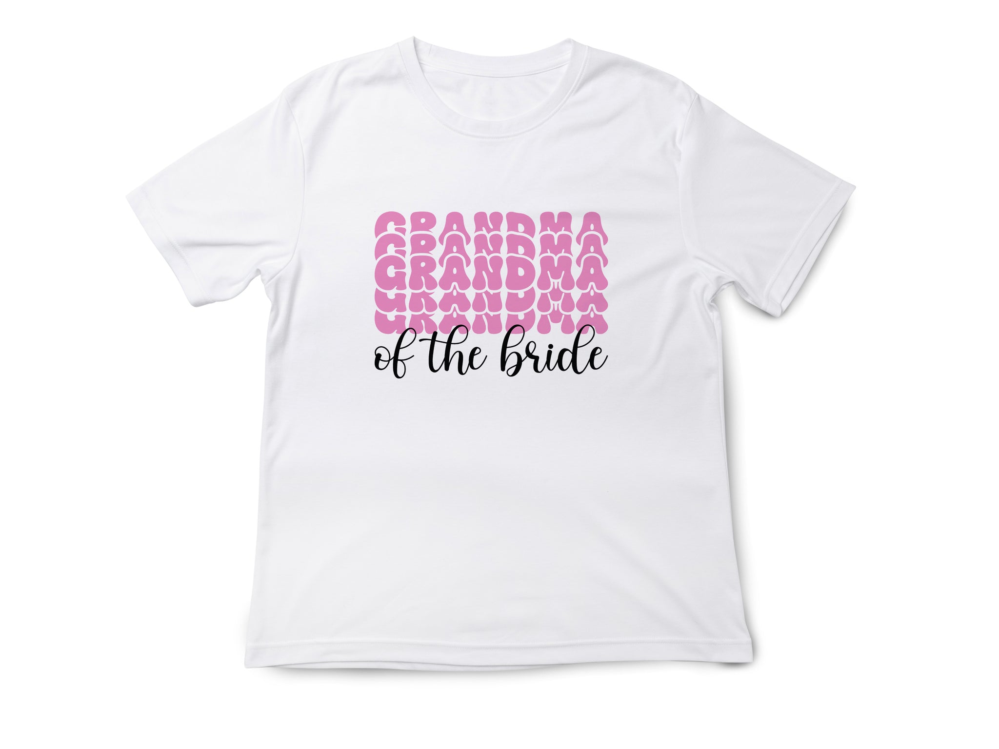 Grandma of the Bride T-Shirt – Wedding Party Shirt for Grandmother – Bridal Family Matching Tee – Gift from Bride – Wedding Day Outfit