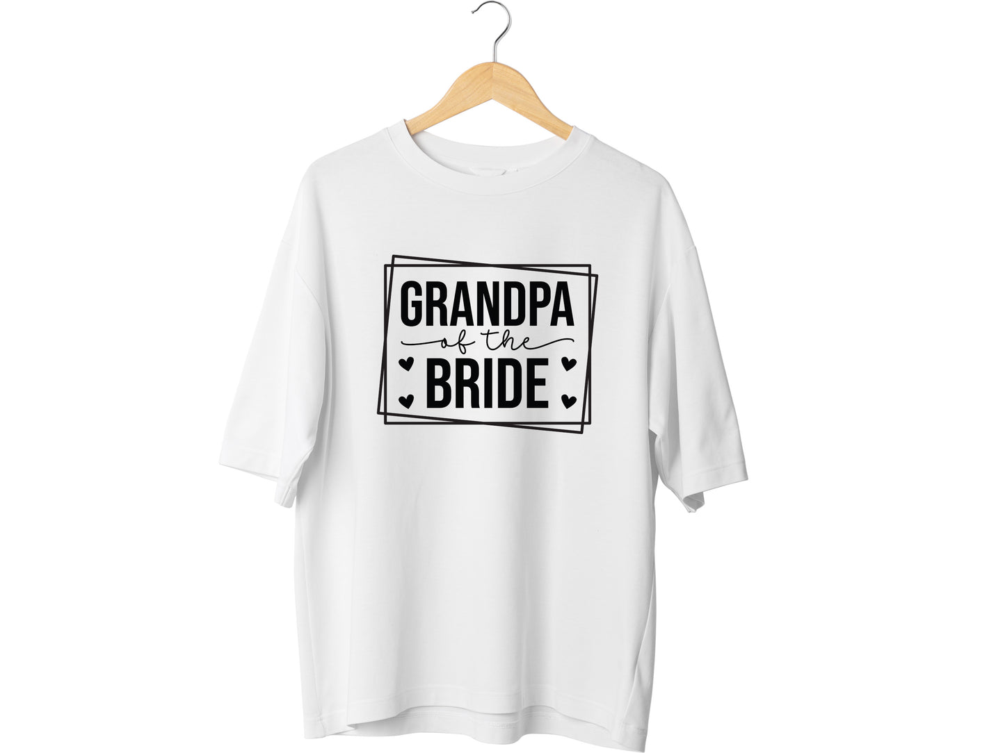 Grandpa of the Bride Shirt – Wedding Gift – Family Matching T-Shirt