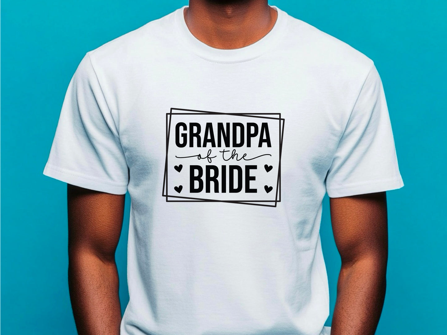 Grandpa of the Bride Shirt – Wedding Gift – Family Matching T-Shirt