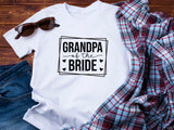 Grandpa of the Bride Shirt – Wedding Gift – Family Matching T-Shirt