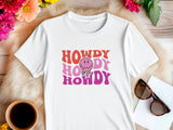 Howdy Bride Shirt, Cowgirl Bachelorette Tee, Western Wedding T-Shirt, Country Bride Gift, Rustic Engagement Party Shirt, Custom Bride Shirt