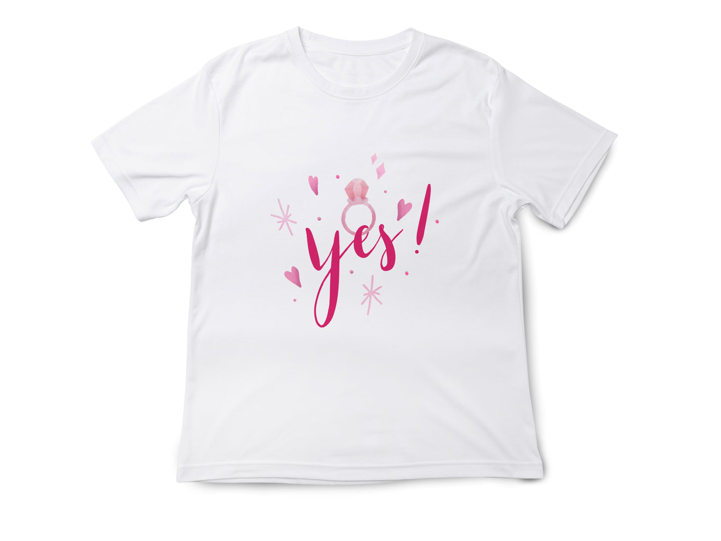 I Said Yes Shirt – Engagement T-Shirt – Bride to Be Tee – Just Engaged Gift – Wedding Planning Shirt