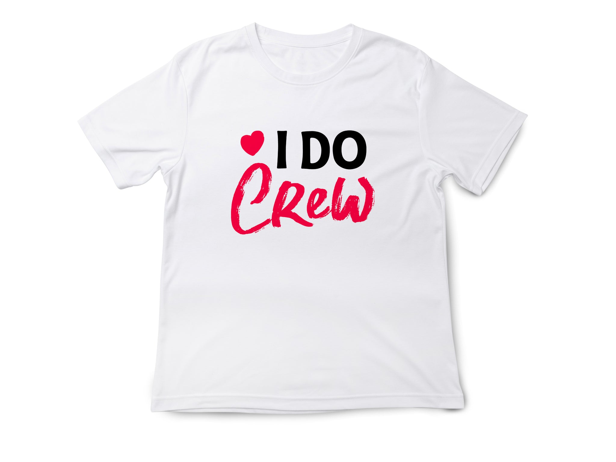 I Do Crew T-Shirt – Bridesmaid Wedding Party Shirt – Matching Bachelorette Tee – Team Bride Outfit – Bridal Shower Gift Idea