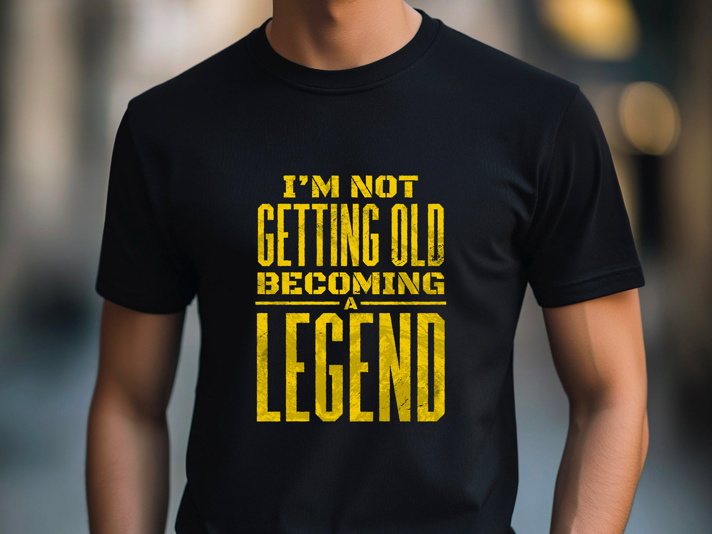 Not Getting Old Becoming a Legend Shirt – Funny Fathers Day Gift – Mens Birthday T-Shirt – Cool Dad Tee – Gift for Husband or Grandpa