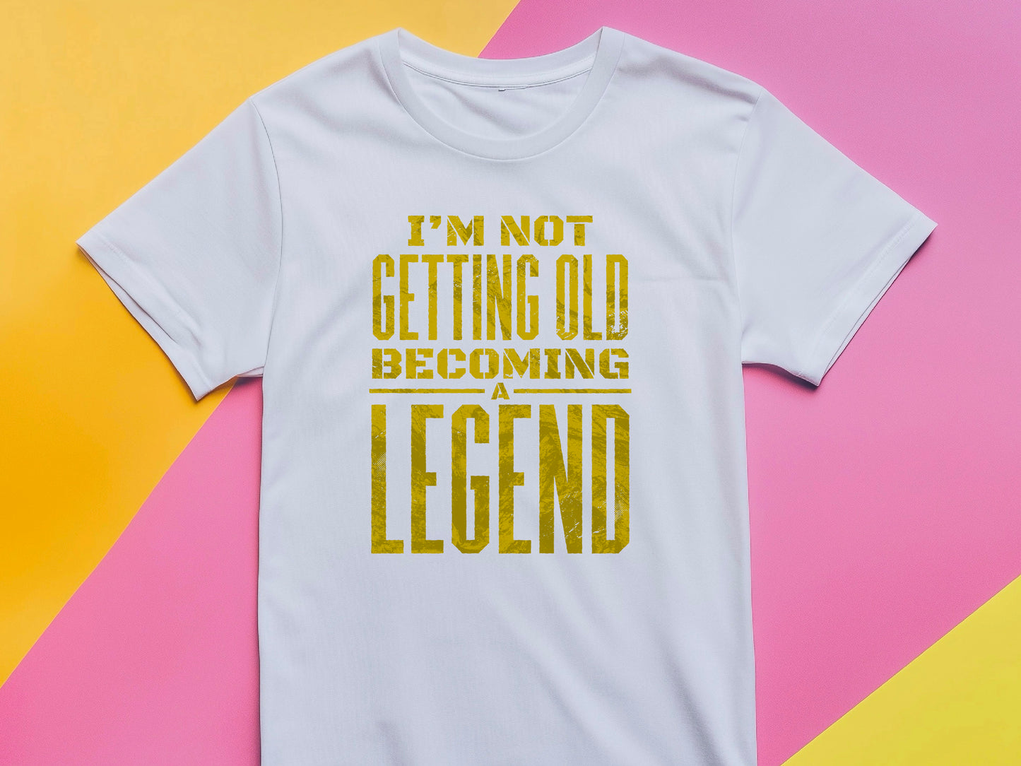 Not Getting Old Becoming a Legend Shirt – Funny Fathers Day Gift – Mens Birthday T-Shirt – Cool Dad Tee – Gift for Husband or Grandpa