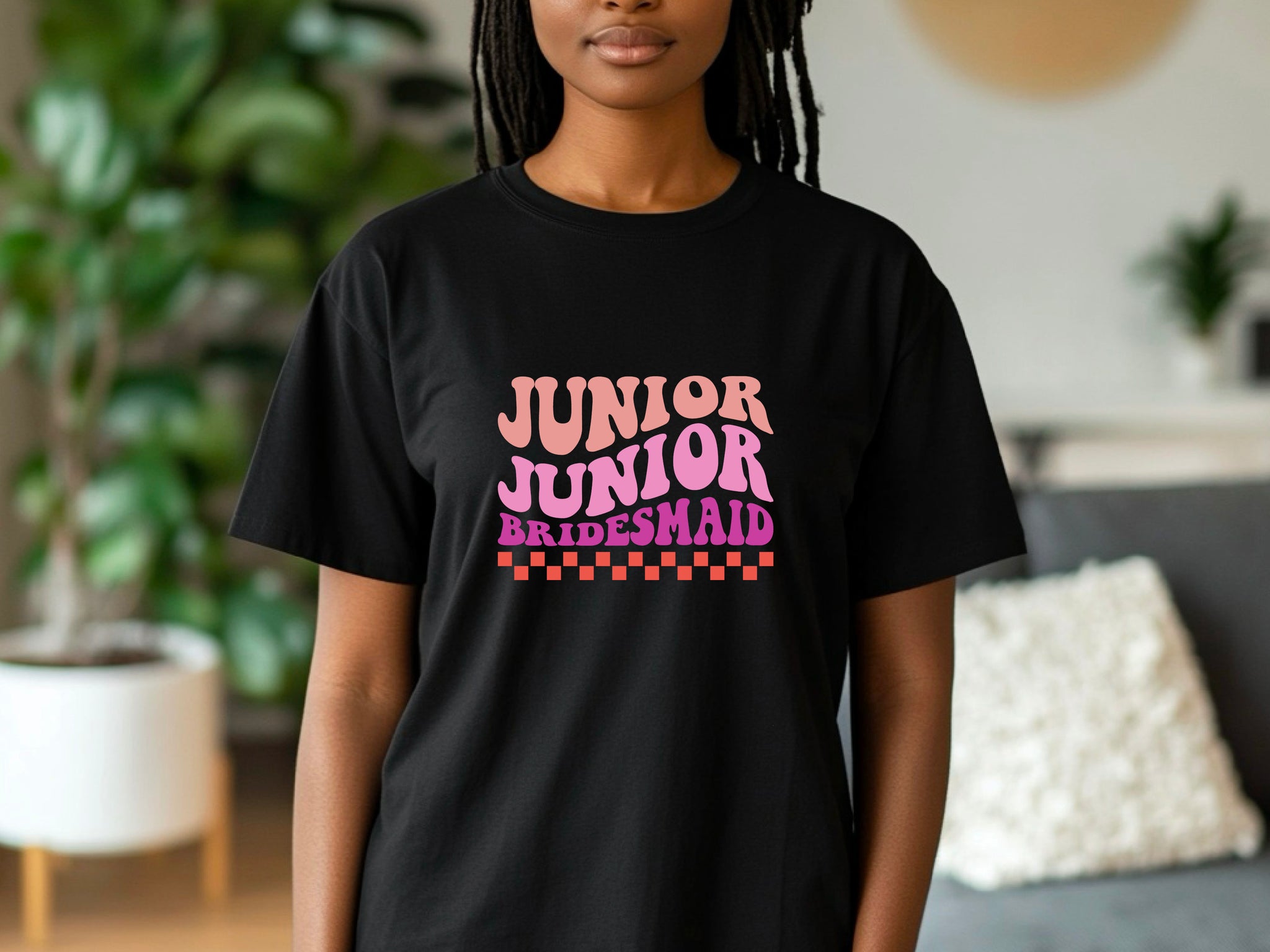 Junior Bridesmaid Shirt – Wedding Party T-Shirt – Flower Girl Sister Tee – Bridal Party Gift – Matching Bachelorette Outfit