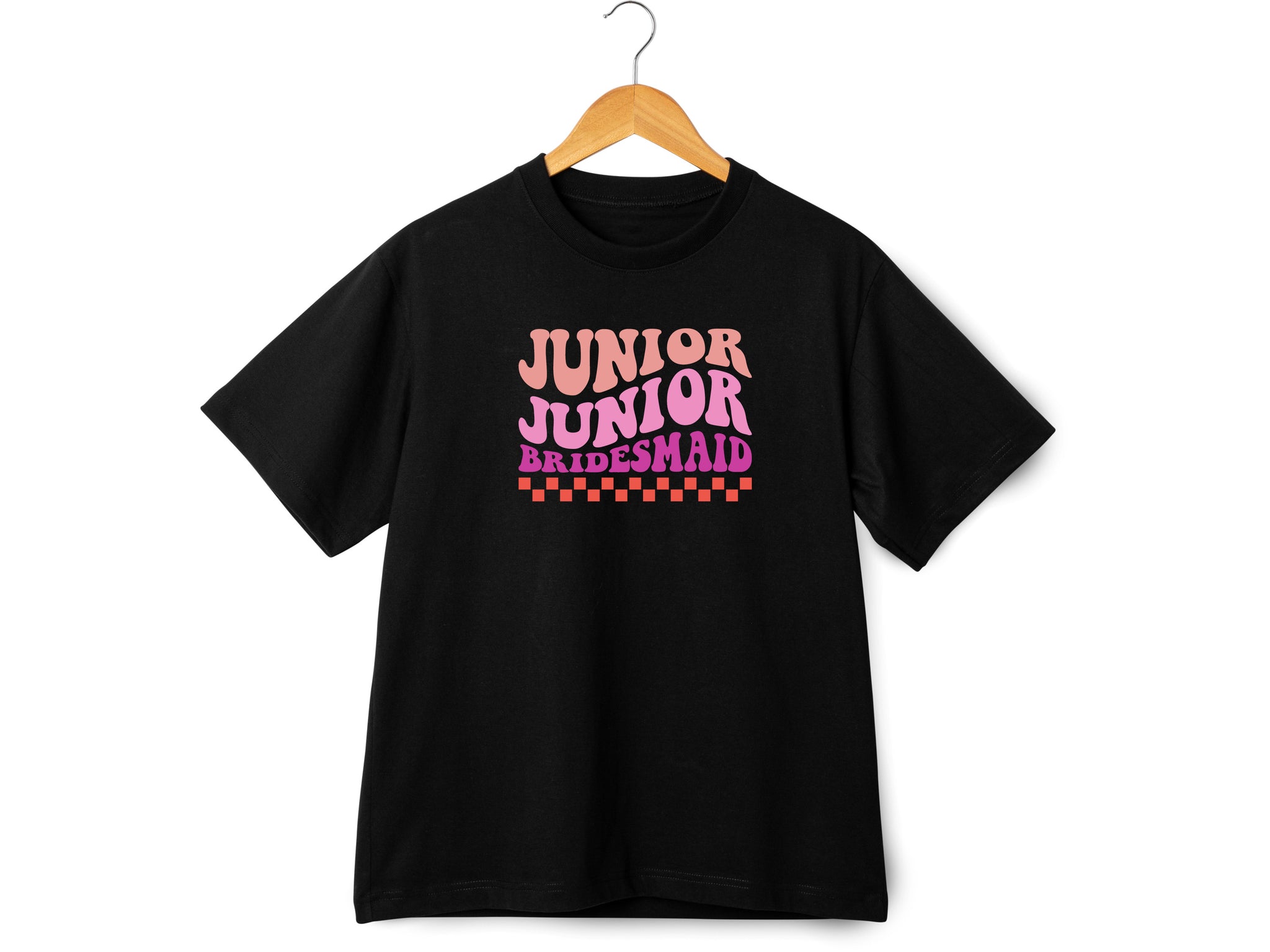 Junior Bridesmaid Shirt – Wedding Party T-Shirt – Flower Girl Sister Tee – Bridal Party Gift – Matching Bachelorette Outfit