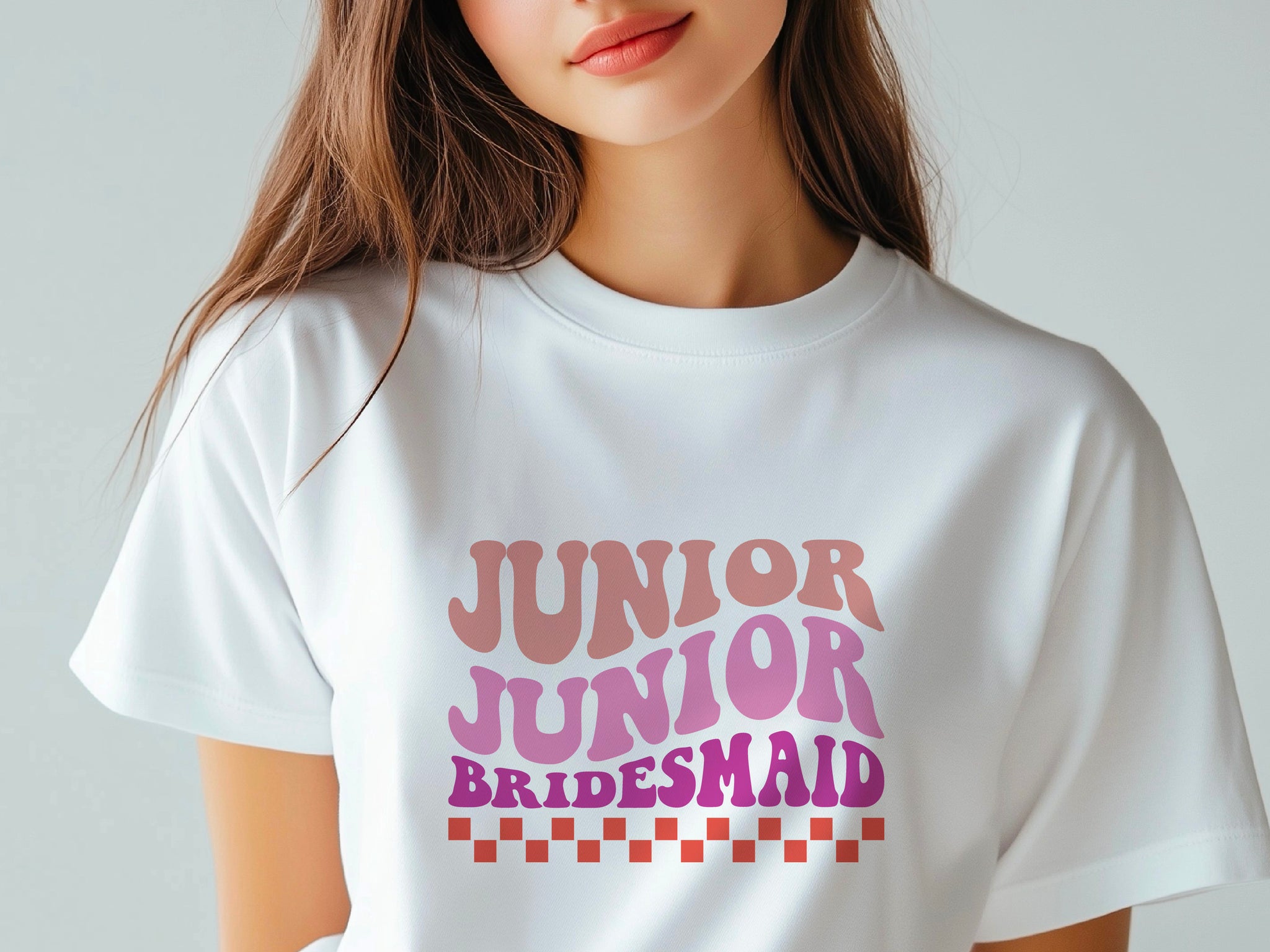 Junior Bridesmaid Shirt – Wedding Party T-Shirt – Flower Girl Sister Tee – Bridal Party Gift – Matching Bachelorette Outfit