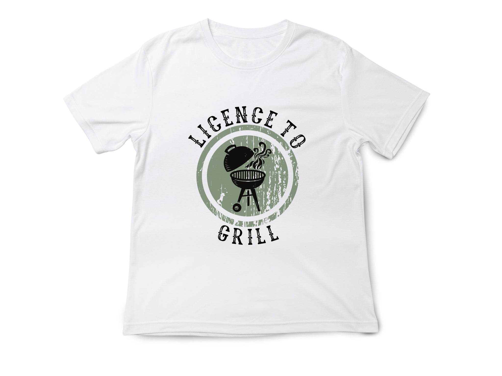 License to Grill Shirt – Funny Dad BBQ T-Shirt – Fathers Day Gift for Him – Grill Master Tee – Mens Cooking Shirt
