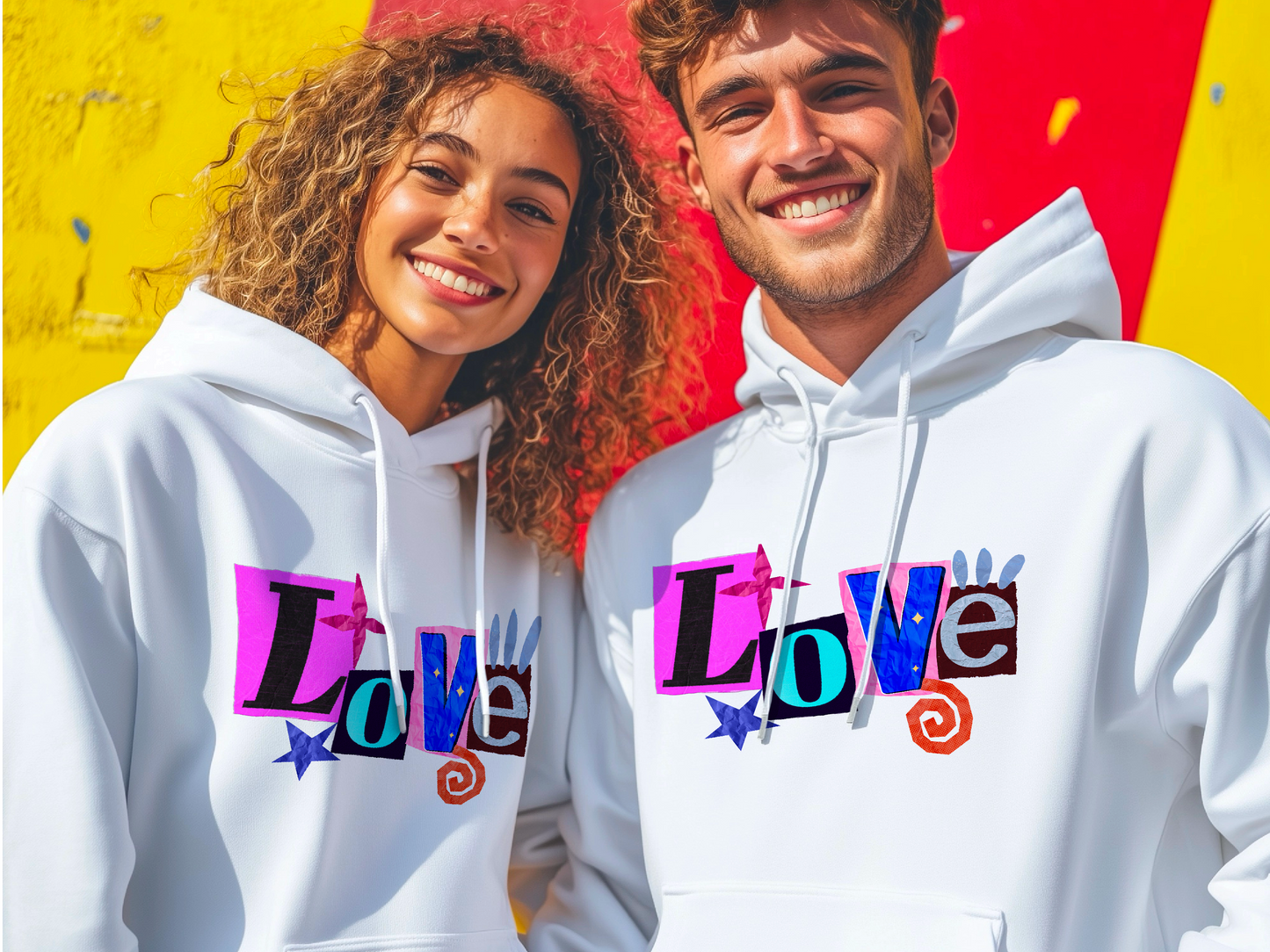 Couples Love Hoodie - Matching Valentine's Day & Anniversary Gift | Perfect for Him and Her